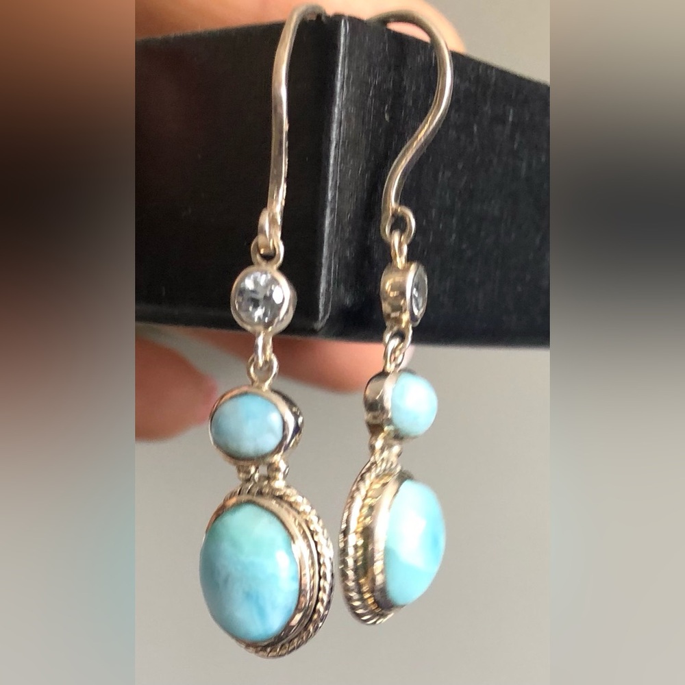 Silpada Turquoise and Silver Earrings~925